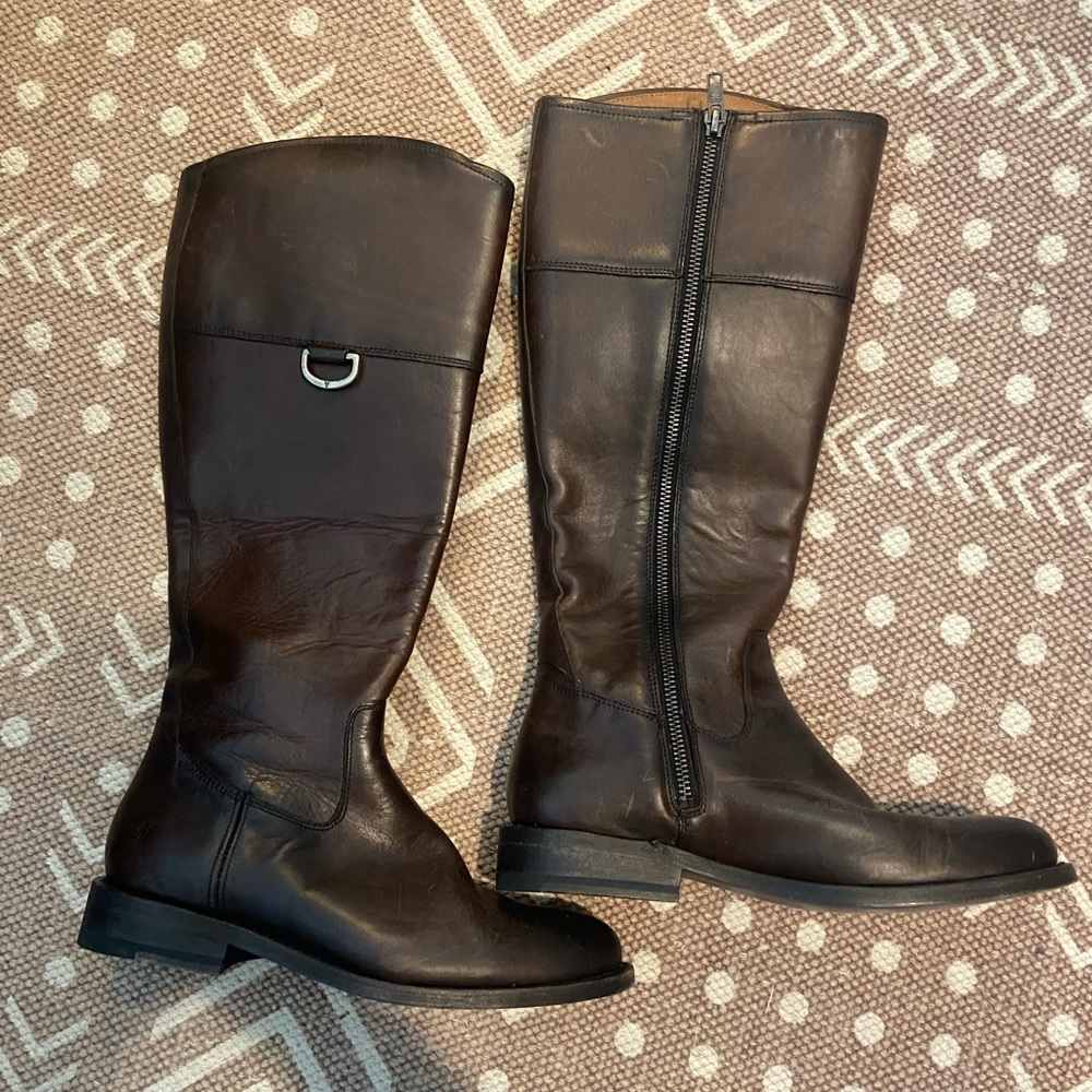 Frye Jayden d ring riding boots